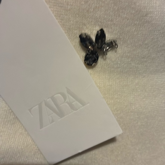 Zara NWT jewel bead mini skirt 9598/031 - Picture 7 of 7